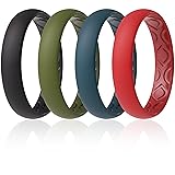 ThunderFit Women Breathable Silicone Promise Rings