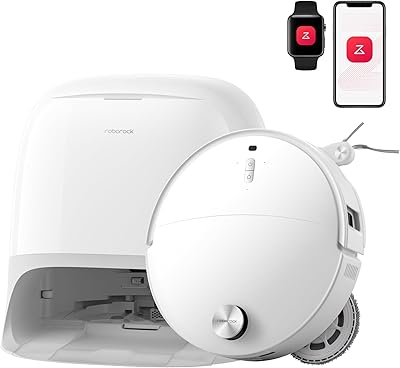 roborock Qrevo Curv 2 Pro Saugroboter mit Wischfunktion&Hebarem Wischmopp, 25.000 Pa HyperForce Saugkraft, Dual Anti-Tangle-System, 100°C Heißwasser-Moppwäsche, Reactive Al-Hinderniserkennung (Weiß)