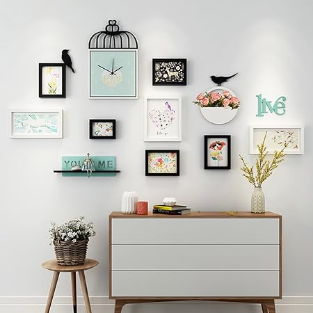 Home Mall Moderna Delle Parete Di Foto Cornice Portafoto