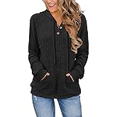 JomeDesign Womens Sweaters Fall Long Sleeve Hoodie Laides Sweatshirts Loose Casual Fashion Clothes S-2XL