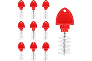10pcs Beer Tap Plug Brushes, Plastic Beer Tap Cleaner Plugs Beer Tap Cleaning Brushes for Draft Beer Hygiene Overnight Tap St