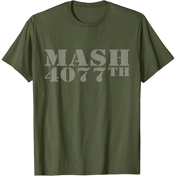 Amazon.com: Mash Men's M.A.S.H. 4077th Red Cross T-Shirt
