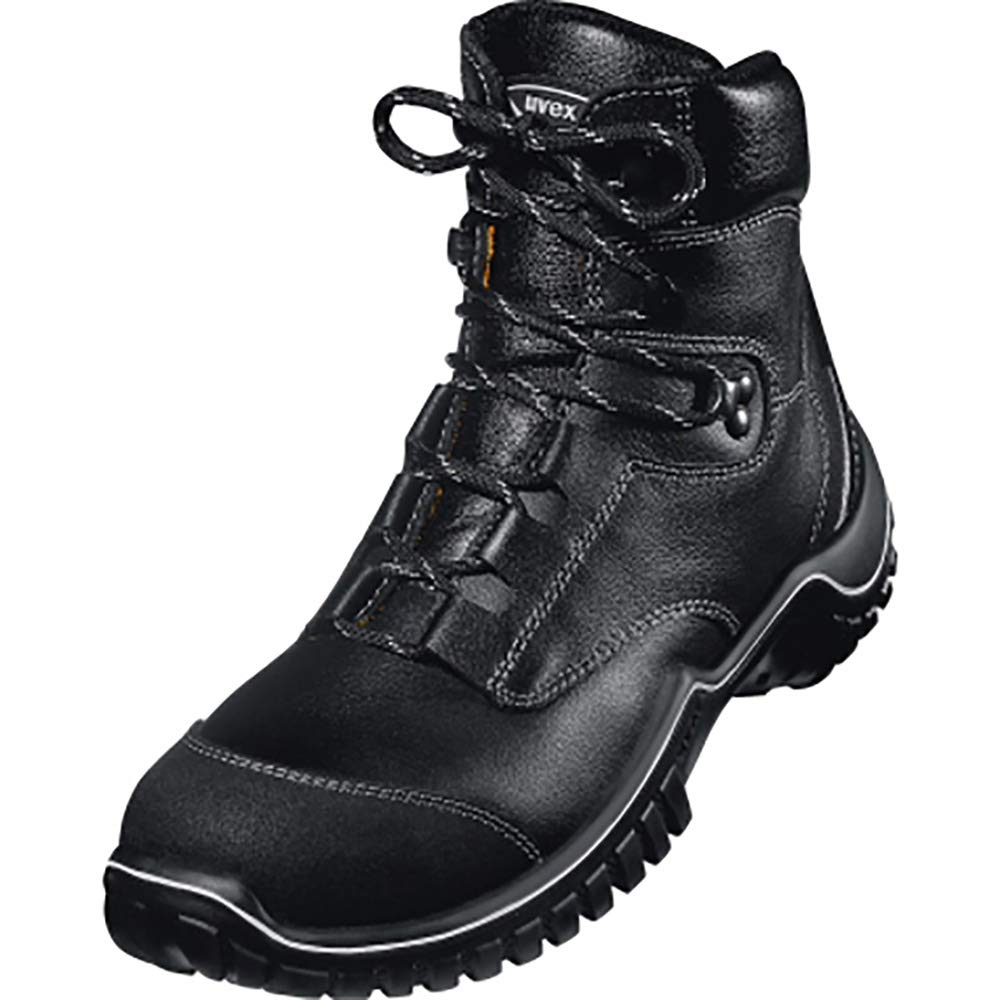 Uvex 'Motion Light' S3 Leather Safety Boots. WideFit, Steel Toe, Steel