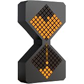 Digital Hourglass Visual Timer,LED Focus Timers | Gravity Flip Countdown Timer 1&ndash;30 Min, USB-C Rechargeable, LED Focus Timers, Silent Desk Timer for Kids