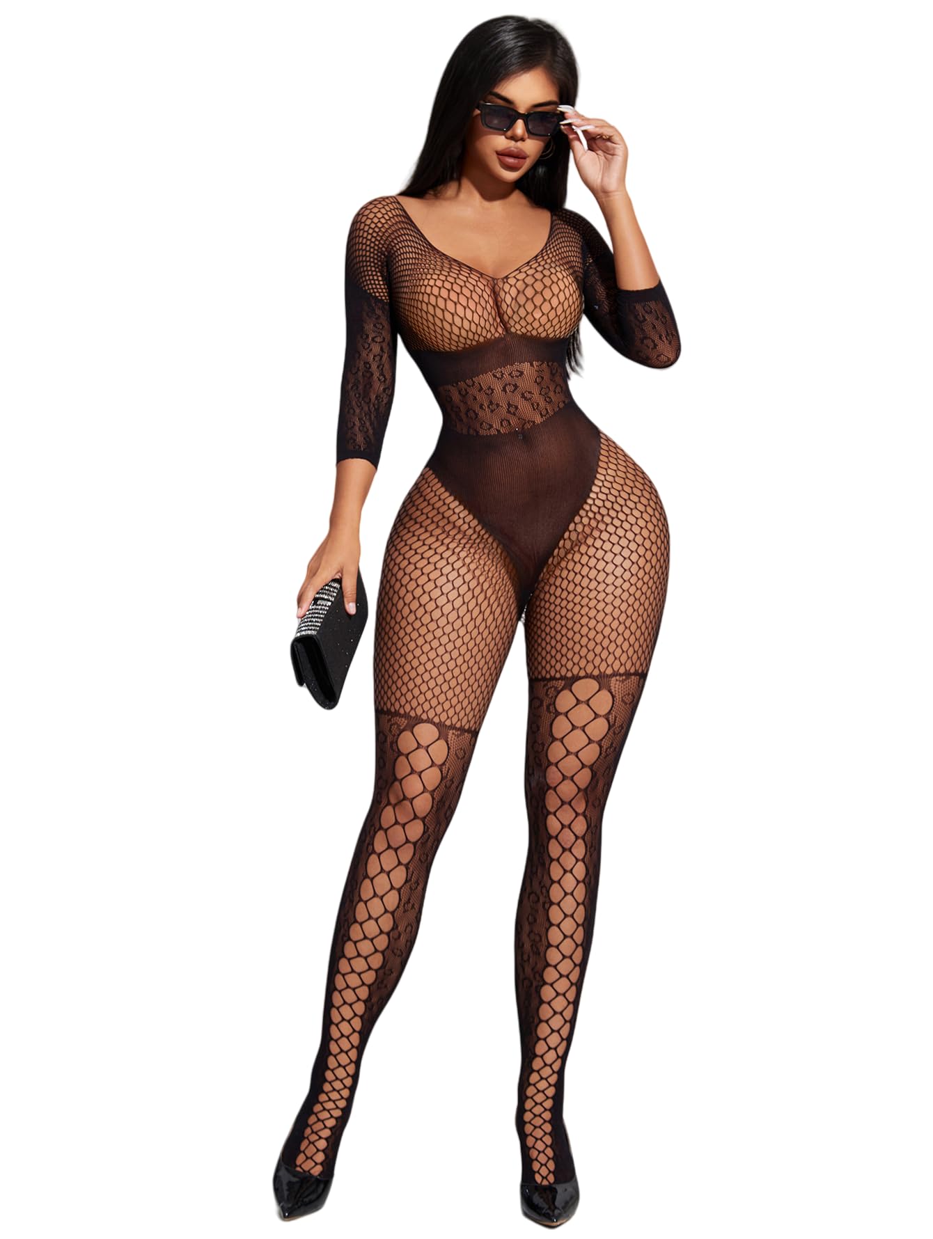 ELEGANT LAM B0FBQFLMZV, H-black, One Size