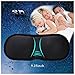 Newest Design Eye Mask VCGEO Contoured Breathable Lightweight Comfortable Black 3D Sleep Mask,Edge Sewing More Durable