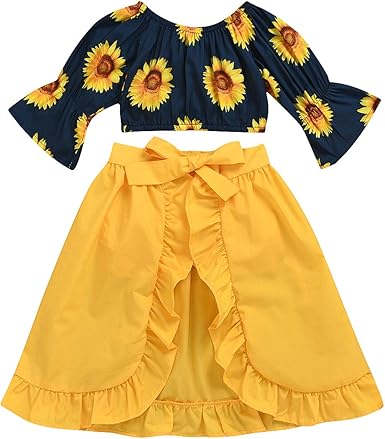 2t sunflower dress