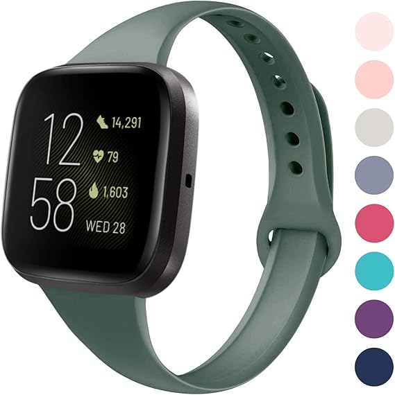 fitbit versa green band