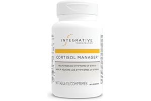 Cortisol Manager - Integrative Therapeutics - Sleep Support Supplement* with Ashwagandha, Magnolia, and L-Theanine - Traditio