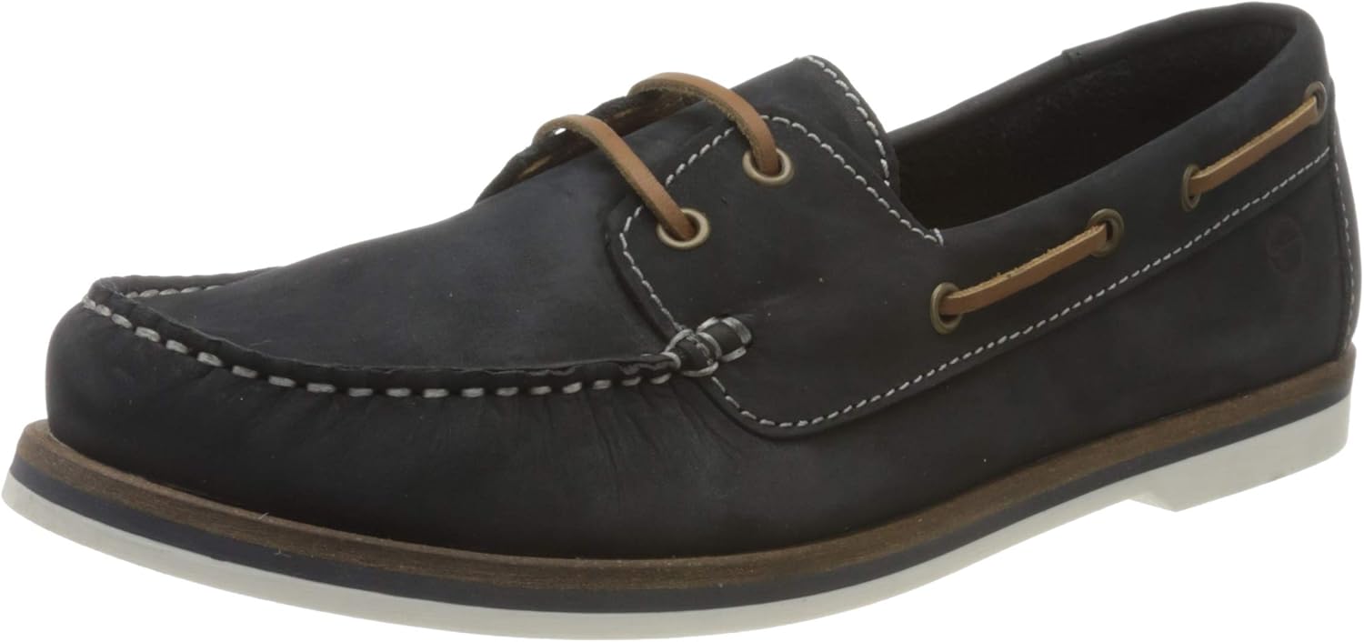 ladies navy boat shoes