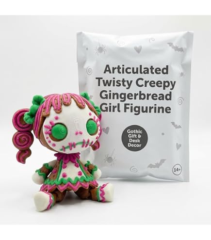 Amazon.com: Articulated Twisty Creepy Doll Figurine - Colorful