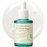 AXIS-Y Artichoke Intensive Skin Barrier Ampoule - Face Moisturizer Dark Spot Corrector Centella Ampoule - Vegan Korean Skin Care Facial Serum for All Skin Types - 1.01 fl. oz.