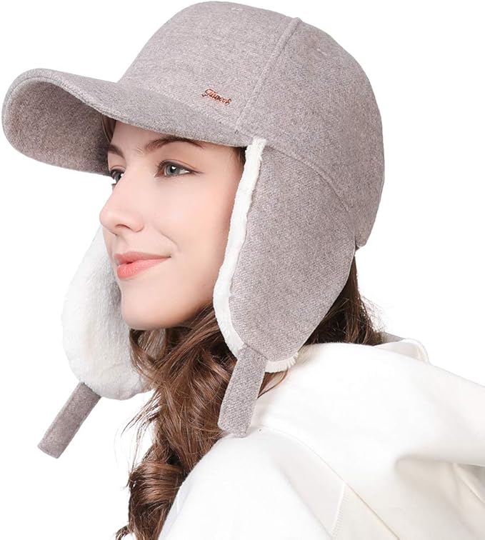 Gorras con orejeras para el frio Gorras para hombre y mujer