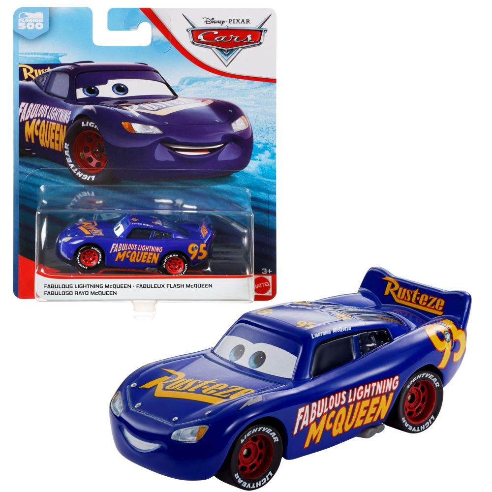 Disney Selection of Vehicles | Models 2020 Cars 3 | Cast 1:55 | Mattel, Cars 2017:Fabulous L. McQueen