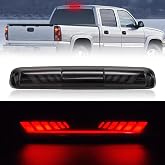 Third 3rd Brake Light for 1999-2006 Chevy Silverado/ GMC Sierra 1500 2500 3500 HD, TIME TUNNEL Sequential LED High Mount Stop Light for 2007 Silverado/Sierra Classic, Rear Center Cab Tail Lamp
