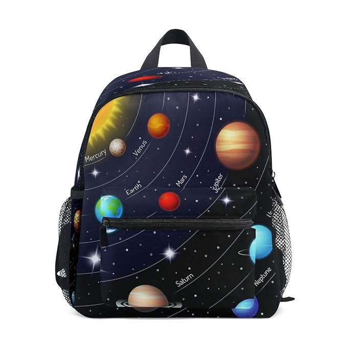 Toprint Solar System Kids Backpack Toddler Girls Boys Preschool