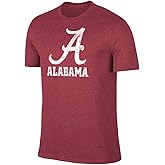 Campus Colors Adult MVP Heathered Cotton Blend T-Shirt - Logo Tshirt - Made from Ringspun - Comfort and Versatility
