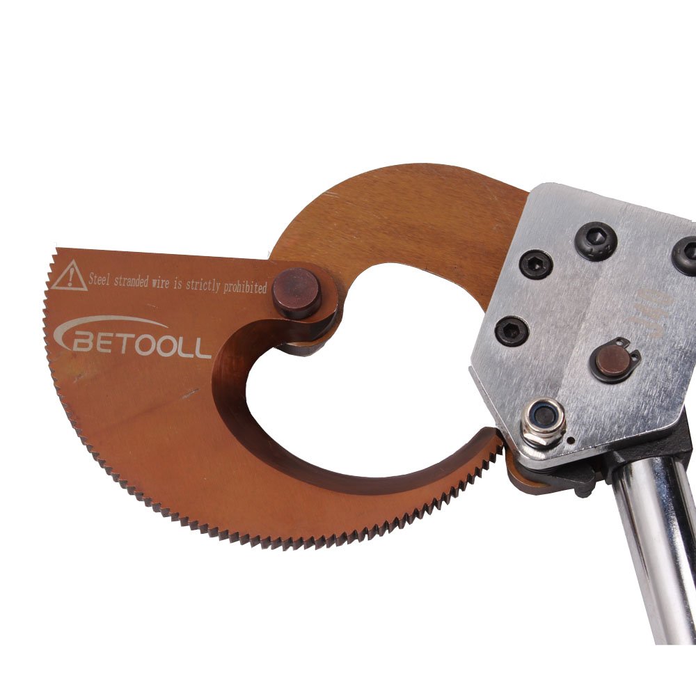 BETOOLL Heavy Duty Aluminum Copper Ratchet Cable Cutters up to 300mm²