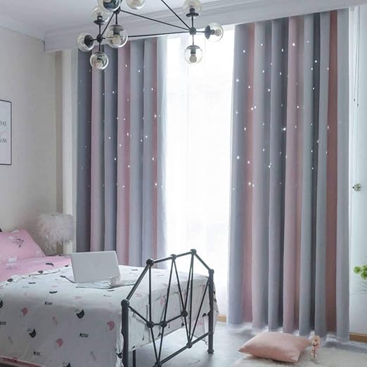 suelo estrellado cortinas