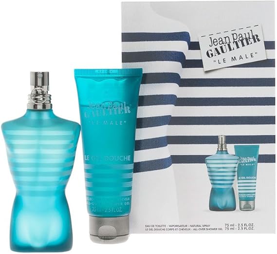 Jean Paul Gaultier Le Male EDT Spray and Shower Gel Bath Gift Set