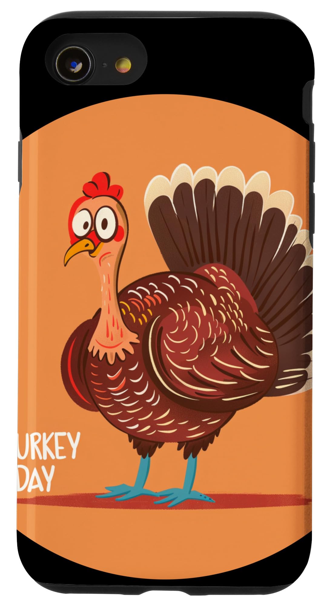iPhone SE (2020) / 7 / 8 Funny looking Turkey Outfit for Man and Woman Case