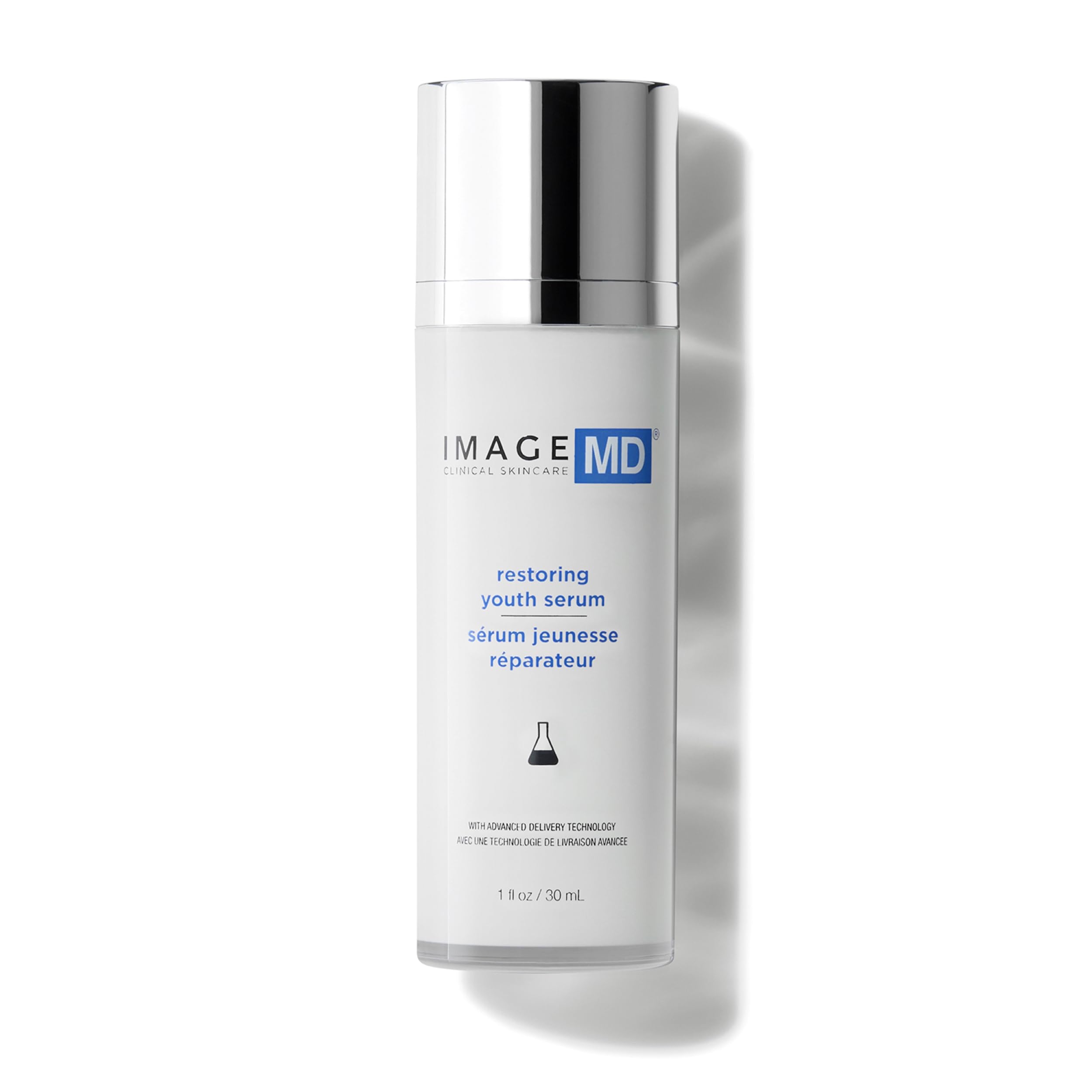 Photo 1 of IMAGE Skincare MD Restoring Youth Face Serum, with Vitamin C and Hyaluronic Acid, 1 Fl Oz
