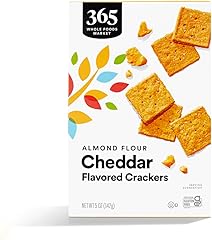 365 by Whole Foods Market, Cheddar Almond Flour Crackers, 5 Ounce