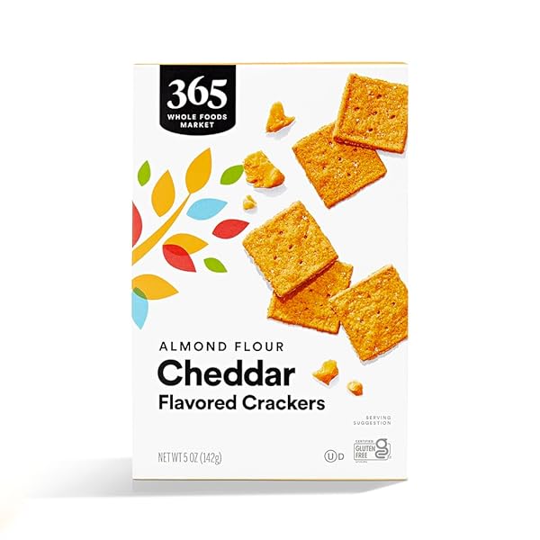 365 BY WHOLE FOODS MARKET, CHEDDAR ALMOND FLOUR...
