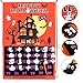 OurWarm Halloween Calendar 2019 Linen Halloween Countdown Calendar for Kids 31 Days, Home Decor Advent Calendar with Bat, Ghosts Boo!