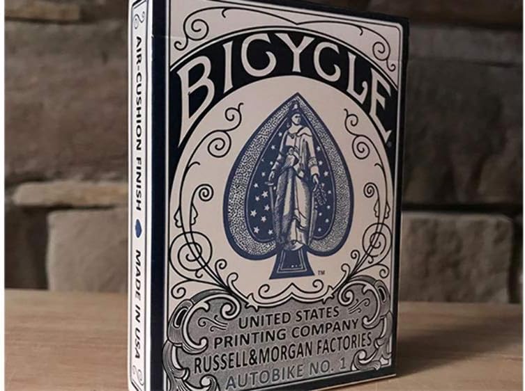 Bicycle AutoBike No. 1 | Blue | Playing Cards | Poker Deck | Collectable