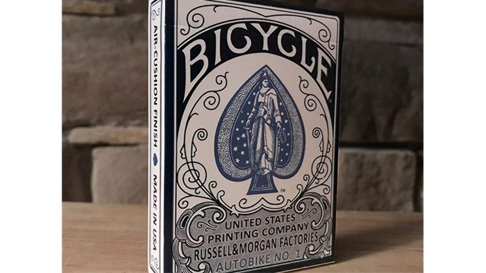 Bicycle AutoBike No. 1 | Blue | Playing Cards | Poker Deck | Collectable