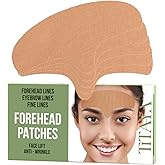 Titaya Forehead Wrinkle Patches Overnight 15Pcs Anti Wrinkle Patches,Facial Wrinkle Patches for Forehead,Eyebrow,Fine Lines,Face Tape,Deep Wrinkle Repair From Fascia Layer,Hypoallergenic&Breathable