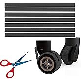 8Pcs Silicone Luggage Wheel Covers, Protector Suitcase Wheel Covers, Silent Protection Luggage Compartment Wheel Protection, 