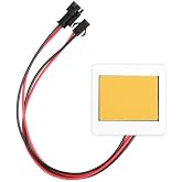 DEMASLED Touch Mirror Sensor Switch ON/Off Dimmable 12&ndash;24V DC, Capacitive Touch Dimmer for LED Mirror Lights, 5A 60W, SM Connector, Vanity Bathroom Lighting Control