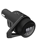 Scosche BTFM9 FM Bluetooth Transmitter Car, Dual
