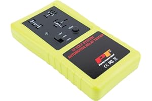 Performance Tool 3009 Compact Cordless Automotive Relay Tester for 12 Volt 4 and 5 pin relays and More