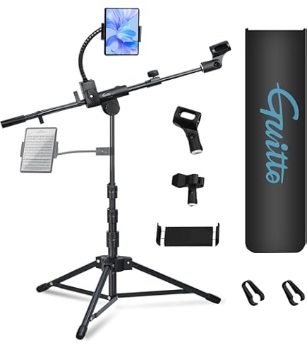 Amazon.com: QUIK LOK Microphone Stand (MS/331) : Musical Instruments 