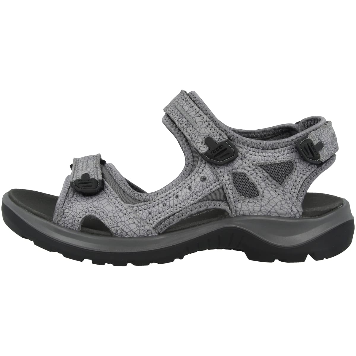 Ecco Offroad, Women’s Open Toe Sandals, (Titanium/Dark Shadow 57486), 6 UK (39 EU)