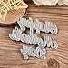 Anboo Blessings Series Cutting Dies Metal Stencils Embossing for DIY Scrapbooking Album Paper Card Art Craft Gift (Happy Mother's Day)