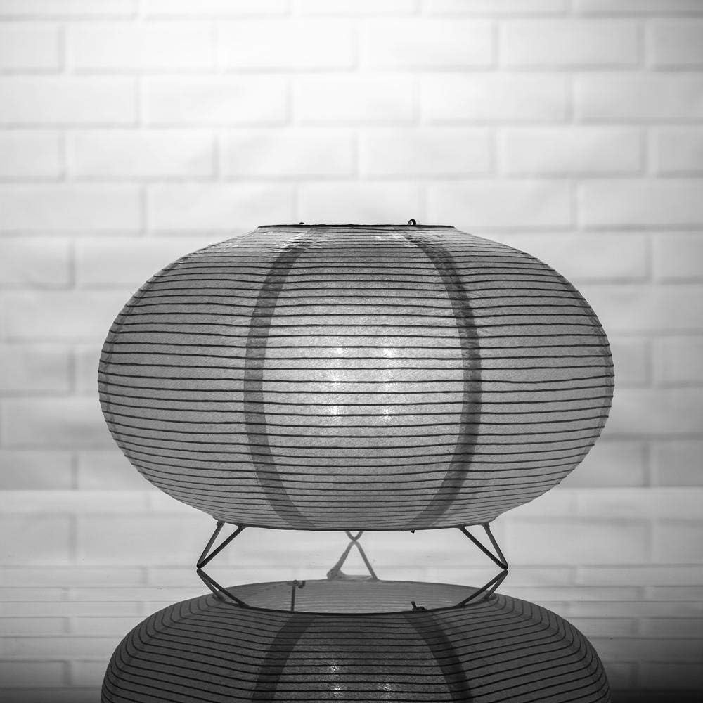 Fantado PaperLanternStore.com Saturn Fine Line Cool White LED Lantern Table Lamp Light KIT w/Remote, Omni360 Battery Powered