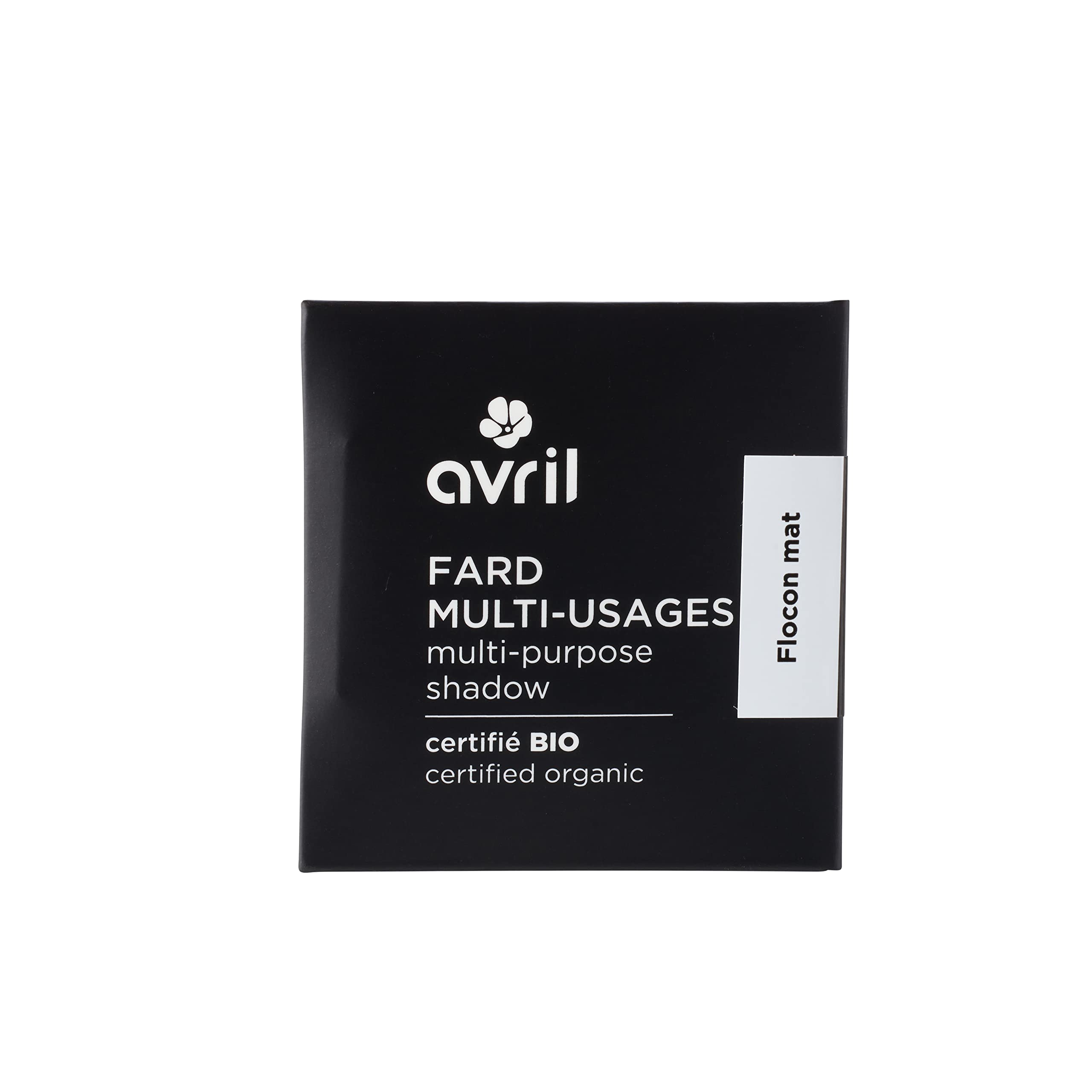 Avril - Multipurpose Eyeshadow, Organic, Soft and Silky, for Eyebrows, Cheeks, Face - Vegan, Certified Bio Ecocert - Made in France - Refill Pack 2.5g