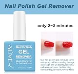 HUALIJIA Gel Nail Remover 15ml Fast Gel Polish Remover No Foil Soak 2-4 Min view 2