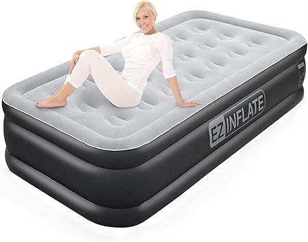 ez bed automatic durable inflatable bed single double single