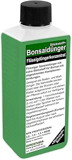 Bonsai-Dünger NPK Stickstoff+ HIGHTECH Dünger zum düngen von Bonsai Pflanzen, Premium Flüssigdünger aus der Profi…