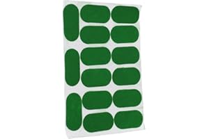 Self- Billiard Cloth Repair Patch for Pool Table Felt – Wear-Resistant DIY Sticker in Green, 25x25mm / 55x55mm / 50x23mm, Pla
