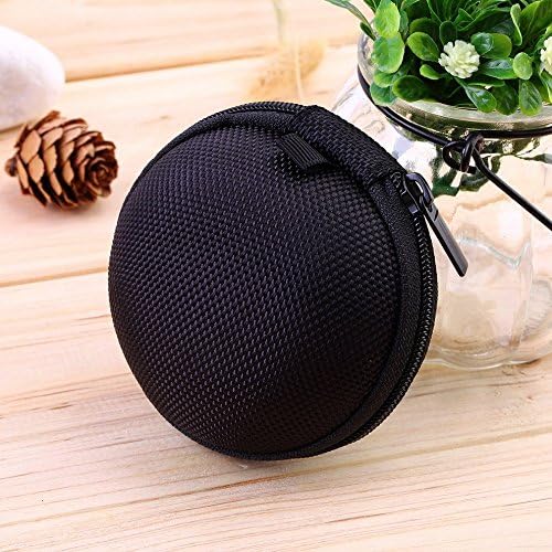 Apellin 7 Colors PU leather Zipper Protective Headphone case Pouch Earphone Storage bag Soft Headset Earbuds Box Usb Cable Organizer