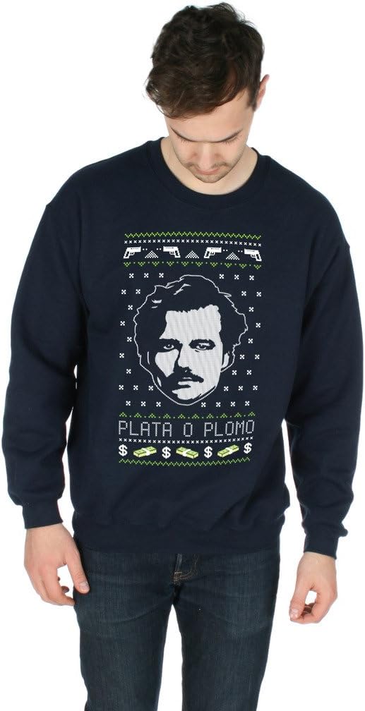 Sanfran - Pablo Escobar Christmas Ugly Xmas Funny Jumper Sweater