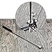 OutFans Magnetic Pick-up Tool Retrieval Tool Telescoping Stainless Steel with LED Light, Extended Length 31inch, Perfect for Quick Finding of Metal Items at Home, Garage, Yard and Office(Pack of 2)