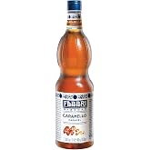 Fabbri Flavoring Syrup, Caramel, 33.8oz (1L) | Made in Italy