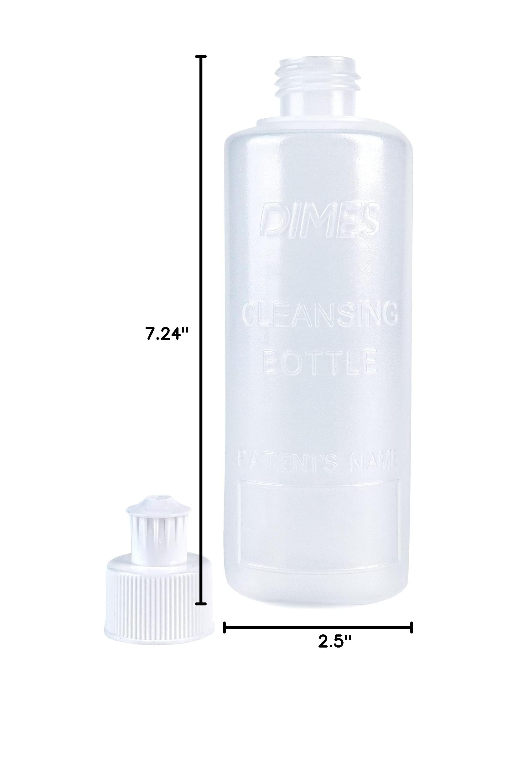 DIMES Peri Bottle for Postpartum Care [3-Pack] – 8 oz Perineal Squirt Bottle – Postpartum Essentials for New Moms – Easy to use Portable Bidet for women